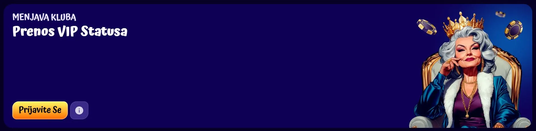nove spletni casino Program VIP